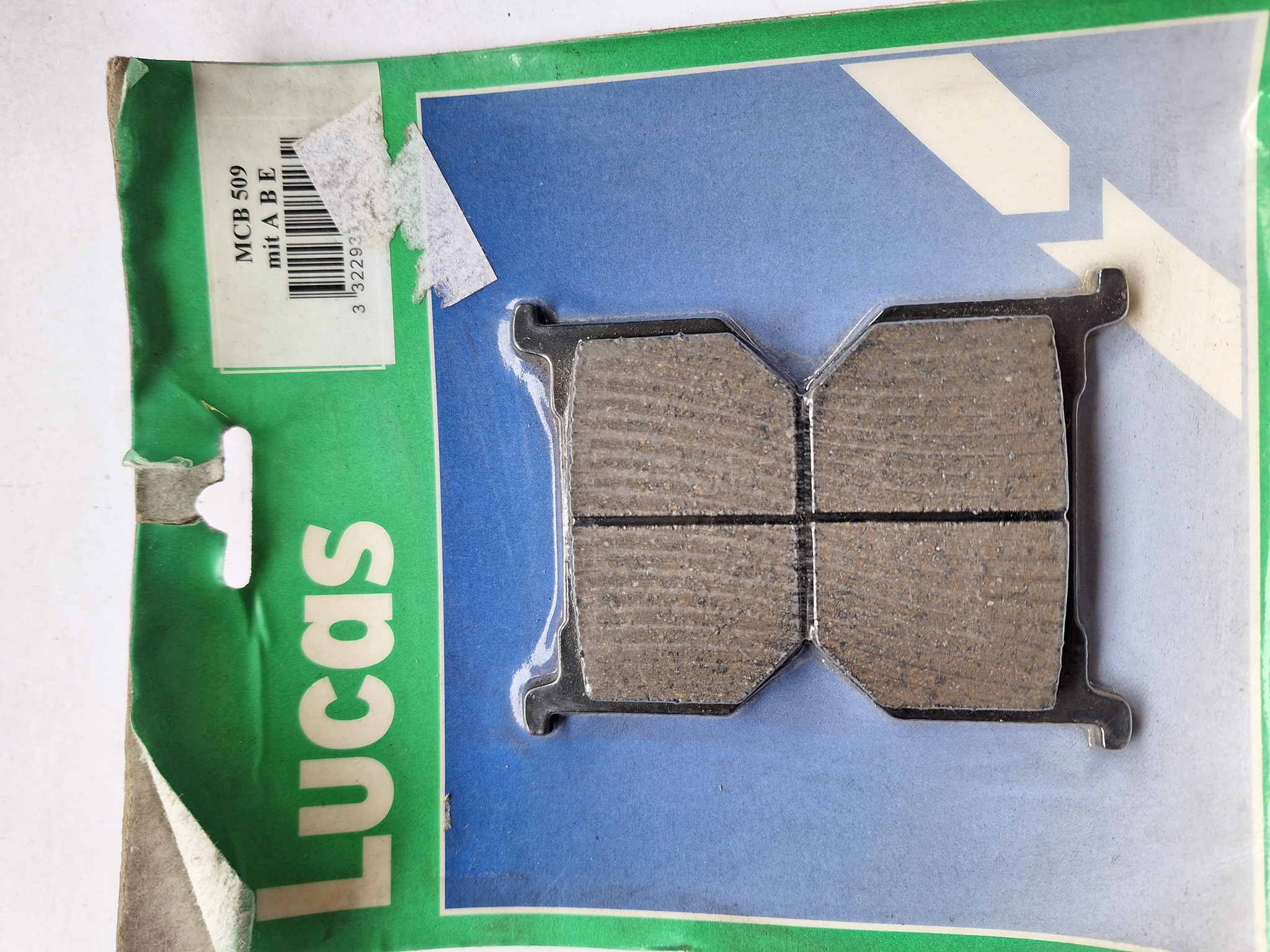 Picture of Lucas TRW  BREMSBELÄGE VO MCB 509 